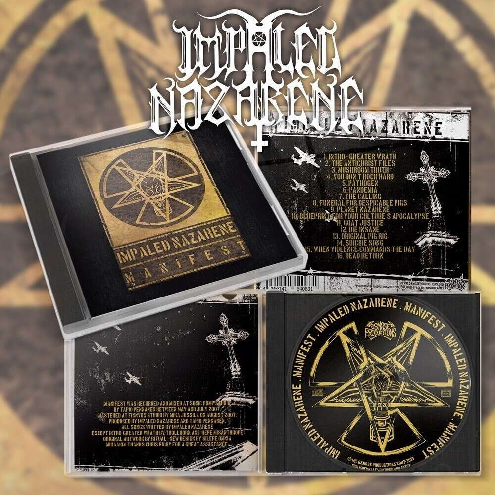 IMPALED NAZARENE - Manifest - CD