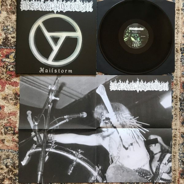 Miniatura: BARATHRUM - Hailstorm - LP (Gatefold, 3-Sided Grey Vinyl)