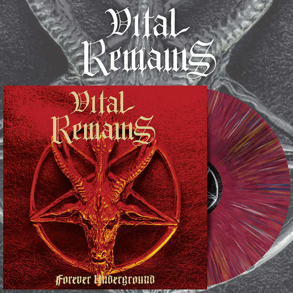 VITAL REMAINS - Forever underground - LP (180g)