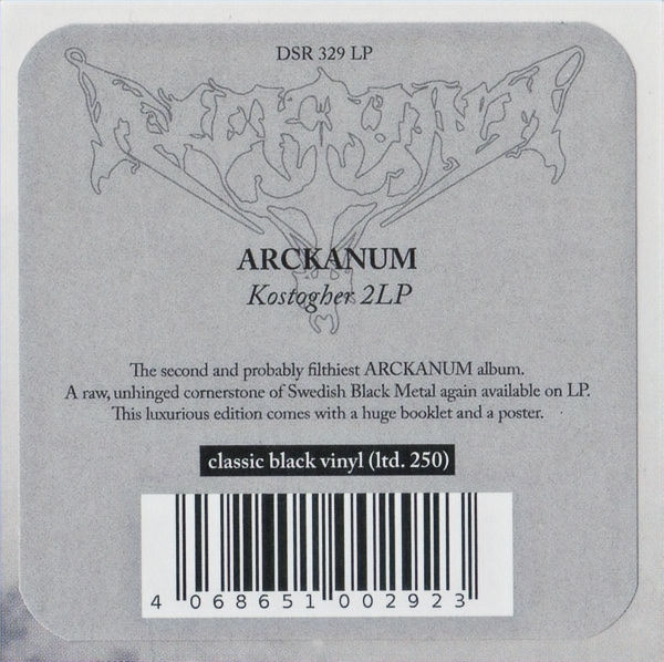 Miniatura: ARCKANUM - Kostogher - LP (Gatefold, 2LP, Booklet, Poster)