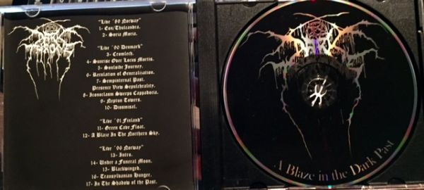 Thumbnail: DARKTHRONE - A Blaze in the Dark Past - CD