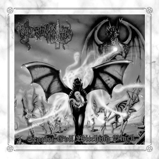 Miniatura: NECROMANTIA - Epitaph: The Complete Worx - LP (Deluxe Boxet 9x Gold Vinyls)