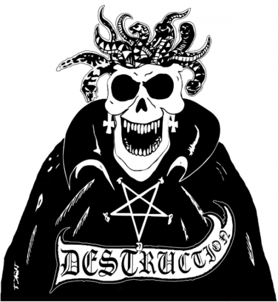 DESTRUCTION - Bestial Invasion of Hell - LP (Gatefold White Cover)