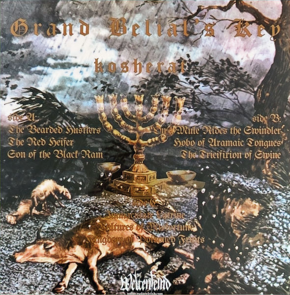 Miniatura: GRAND BELIAL'S KEY - Kosherat - LP (Gatefold, 2LP, Poster, Sticker)