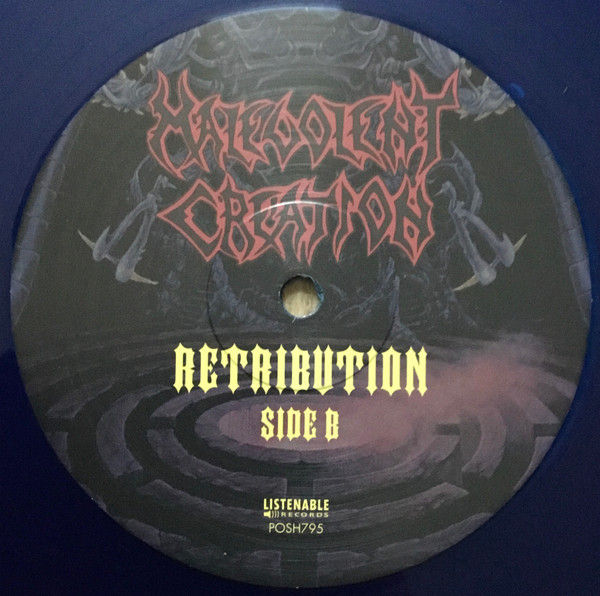 Thumbnail: MALEVOLENT CREATION - Retribution - LP (Transparent Blue Vinyl)