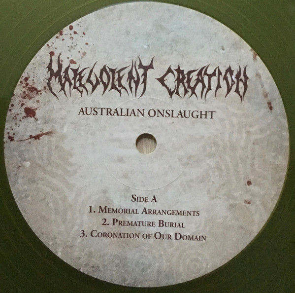 Miniatura: MALEVOLENT CREATION - Australian Onslaught - LP (Gatefold, 2LP Yellow Vinyl)