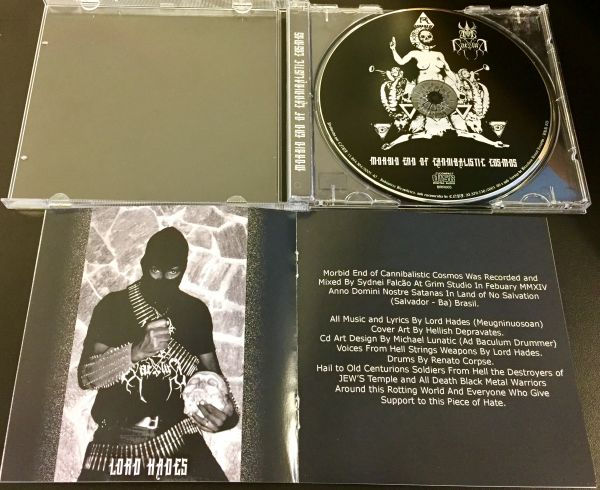 Thumbnail: AD BACULUM - Morbid End of Cannibalistic Cosmos - CD