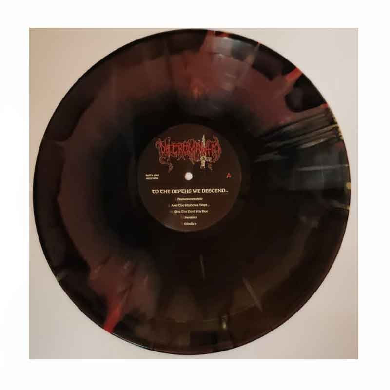 Thumbnail: NECROMANTIA - To The Depths We Descend… - LP (Poster, 8pg Booklet)
