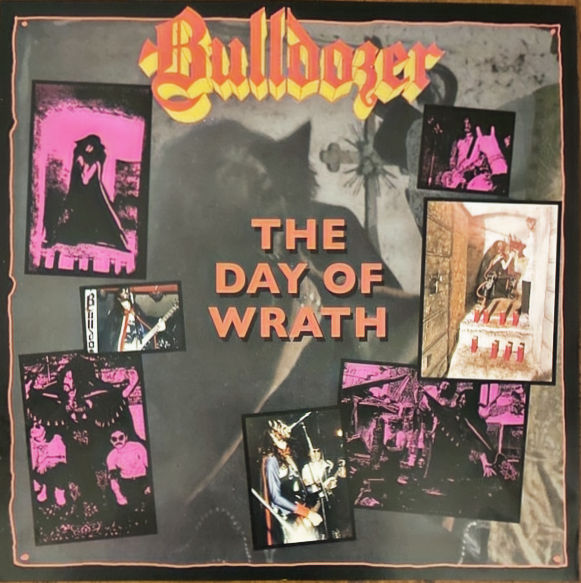 Miniatura: BULLDOZER - The Day of Wrat - LP (Yellow w/ Hot Pink Splatter Vinyl)