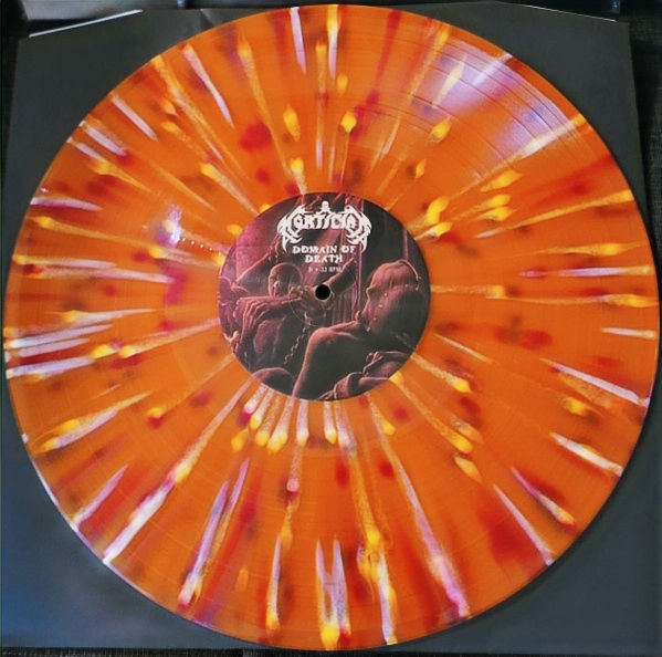 Thumbnail: MORTICIAN - Domain Of Death - LP (Orange Krush with Splatter Vinyl)