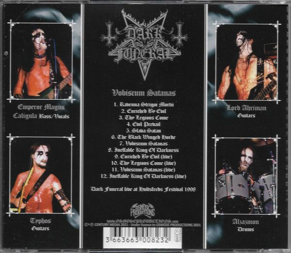 Thumbnail: DARK FUNERAL - Vobiscum Satanas - CD (Bonus Tracks)