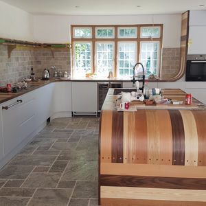 Curvy kitchen project