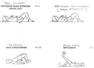 Picture of paper exercise handout