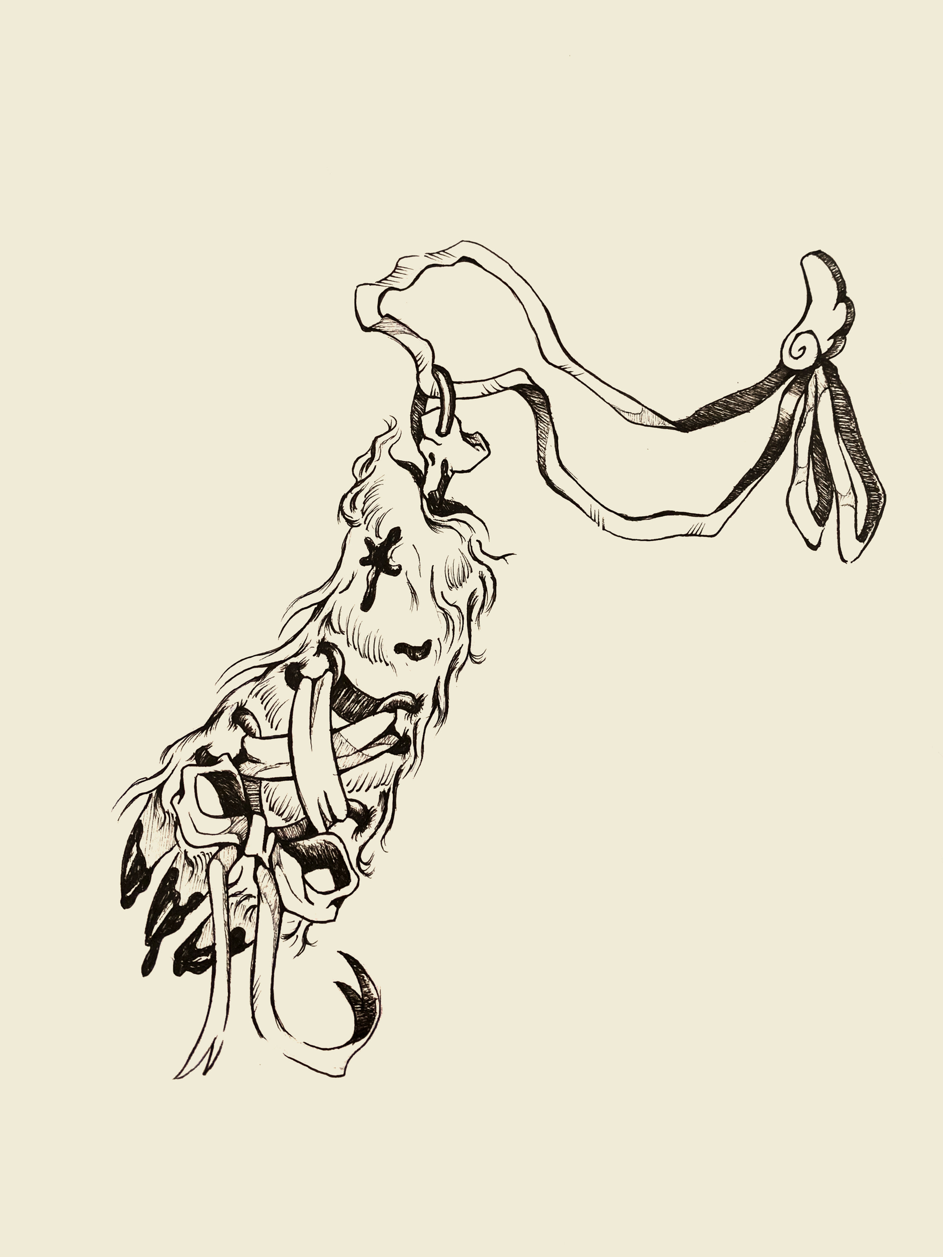 Flash Tattoo Deposit – Gloomy Bear Lucky Paw (One Available)