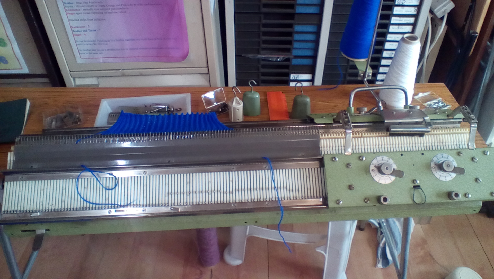 Rapidex 160 and 320 Knitting Machines
