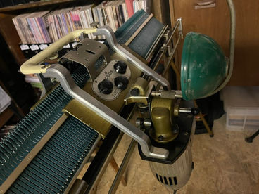 The Orion Electric Knitting Machine