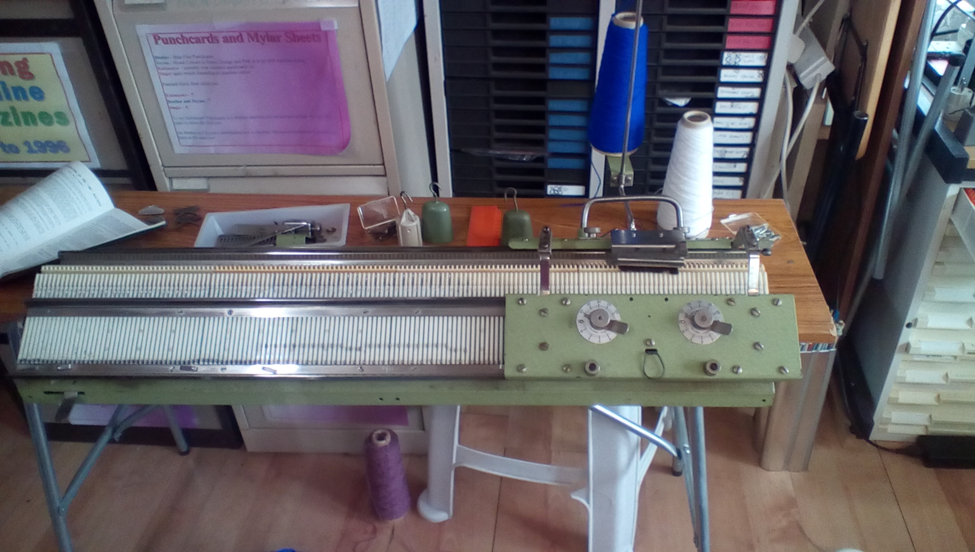 Rapidex 160 and 320 Knitting Machines