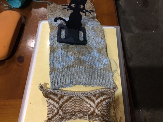 Singer 9000 single bed jacquard samples