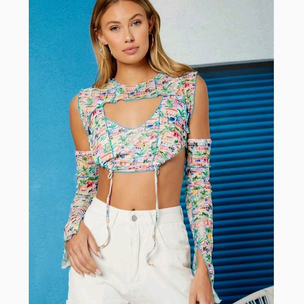 Thumbnail: Woman's Bohemian Angel Tops 