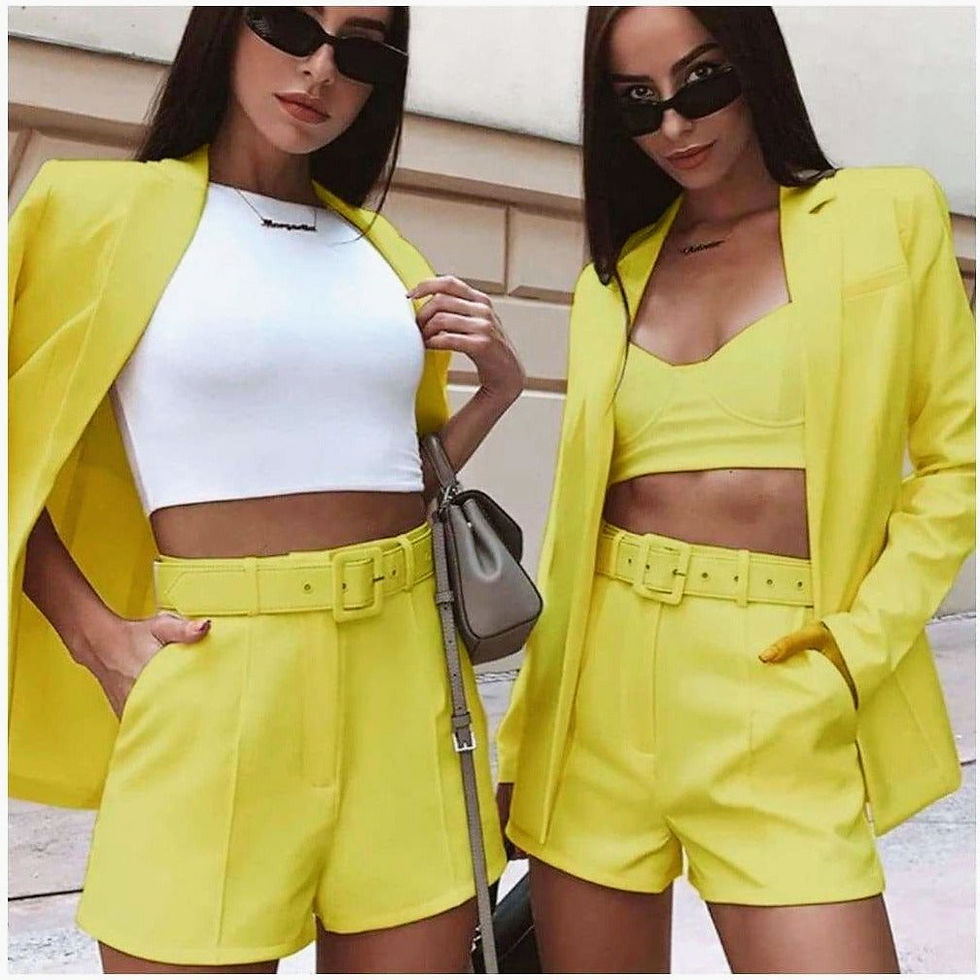 Thumbnail: Woman's Caroline Elegant Suits Sets 