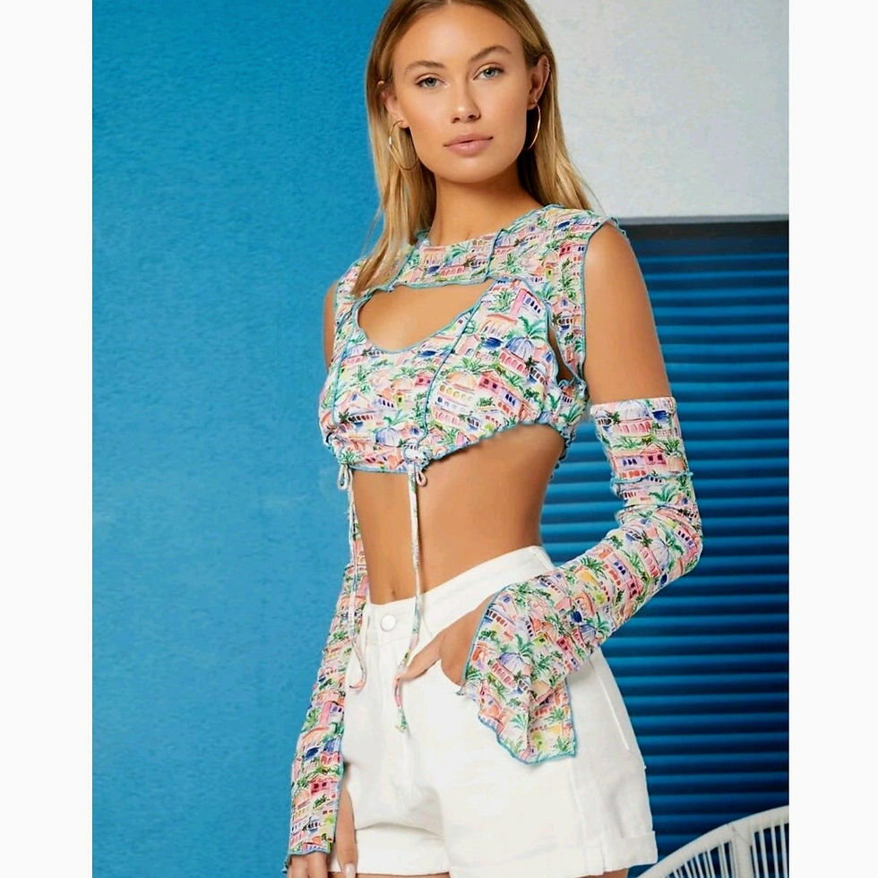 Thumbnail: Woman's Bohemian Angel Tops 