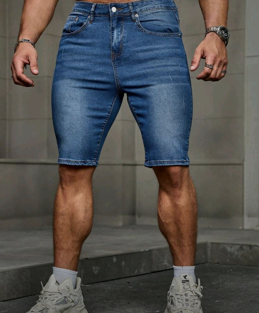 Thumbnail: Men's Vintage Joshua denim shorts 