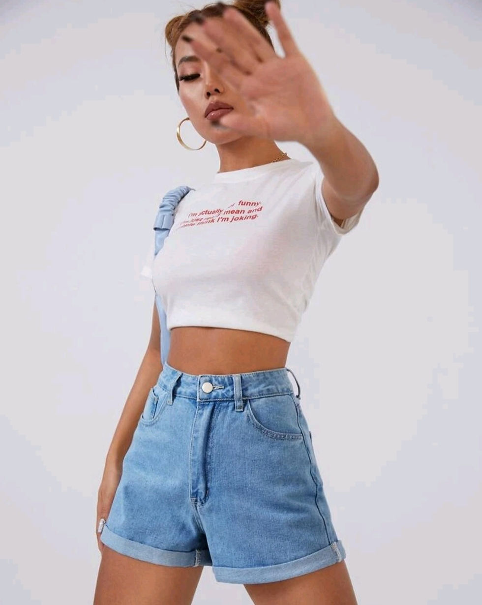 Thumbnail: Woman's Layla Denim Shorts 