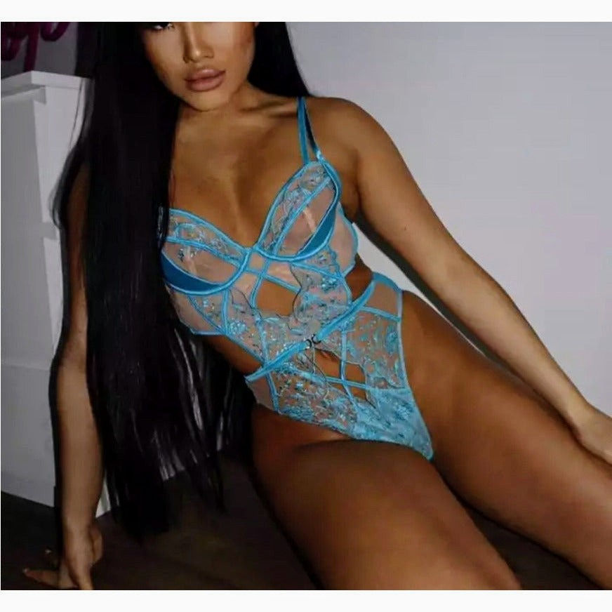 Thumbnail: Woman's Sexy Louis Babydoll Bodysuit 