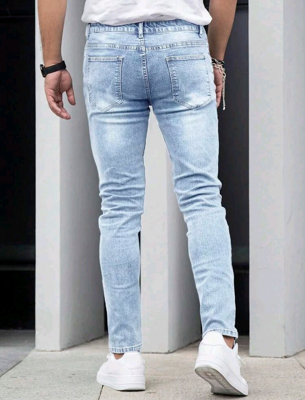 Thumbnail: Men's Wayne Vintage Denim Jeans 