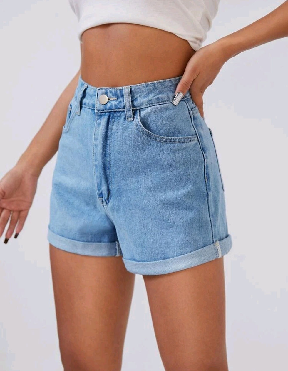 Thumbnail: Woman's Layla Denim Shorts 