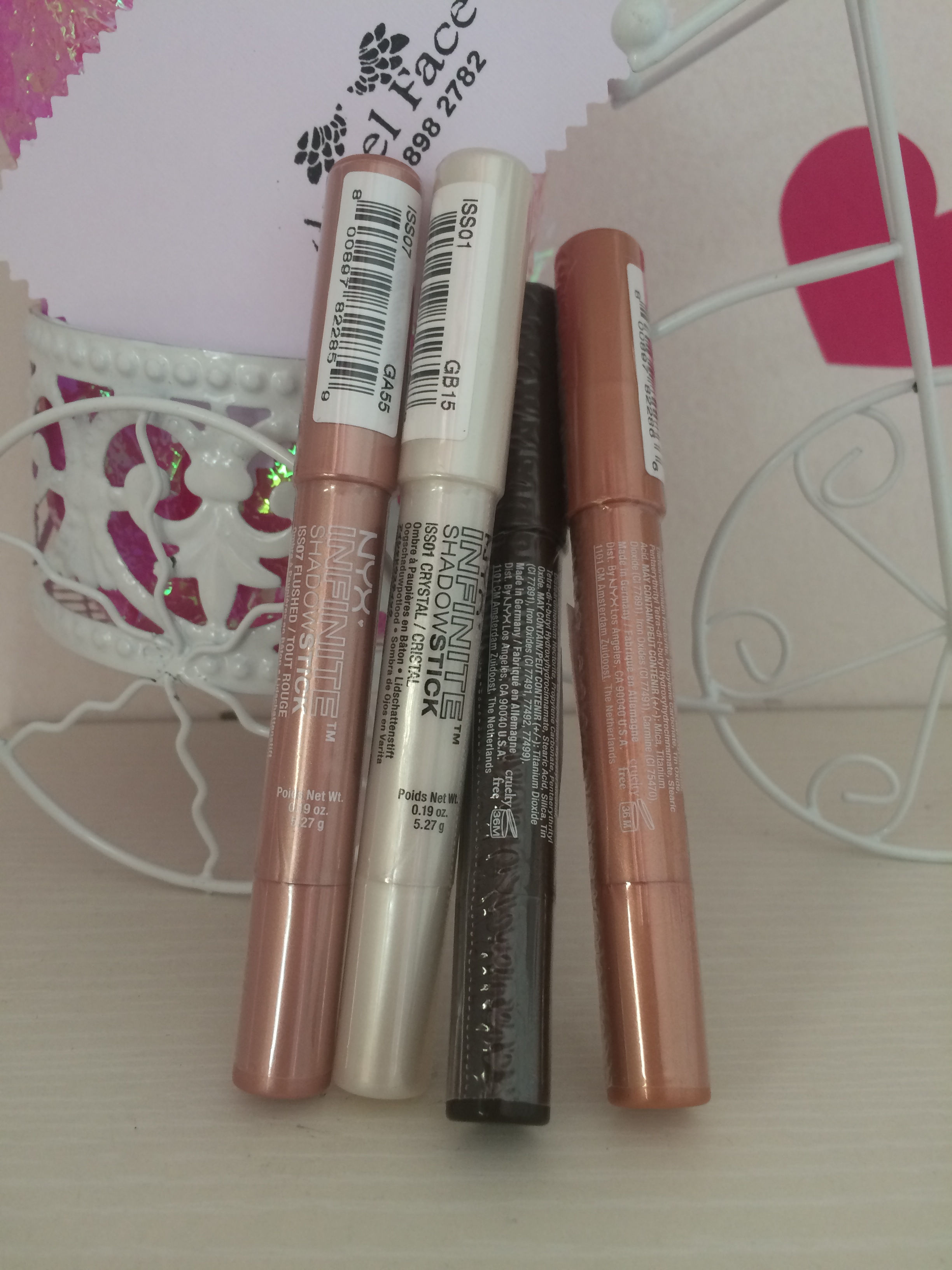 sombras en barra marca NYX