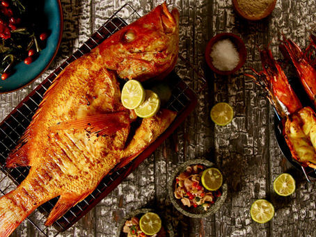 Balinese Style Seafood Barbecue