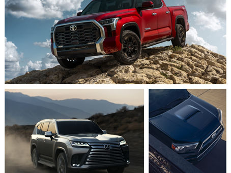 BIG Toyota and Lexus Truck/SUV Updates!