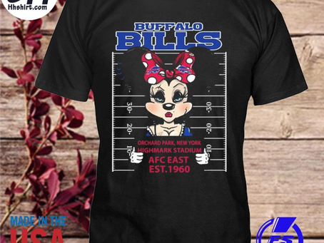 Hhshirt - Minnie mouse buffalo bills orchard park new york highmark stadium afc east est 1960 shirt