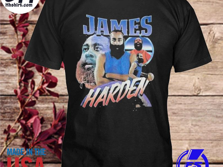 Hhshirt - James Harden Philadelphia 76Ers Black Concert Shirt