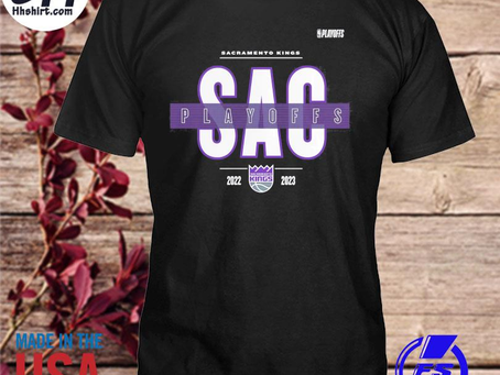 Hhshirt - Sacramento kings fanatics branded 2023 nba playoffs jump ball shirt