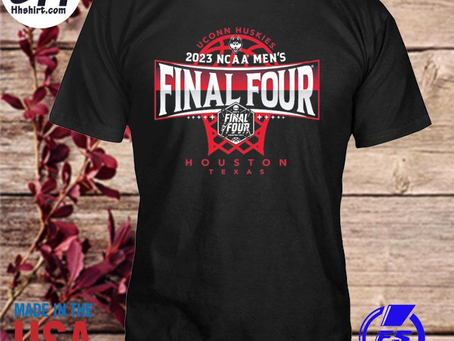 Hhshirt - UConn Huskies Blue 84 2023 NCAA Men’s Basketball Tournament March Madness Final Four T-Shi
