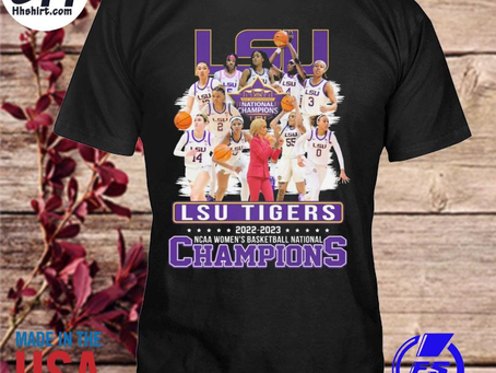 Hhshirt - LSU Tiger 2022 2023 ncaa women’s basketball national champions shirt