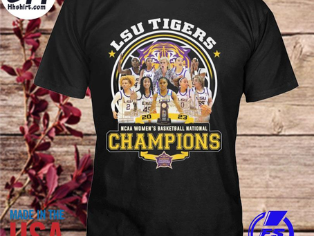 Hhshirt - LSU Tiger 2023 ncaa women’s basketball national champions LSU Tiger shirt