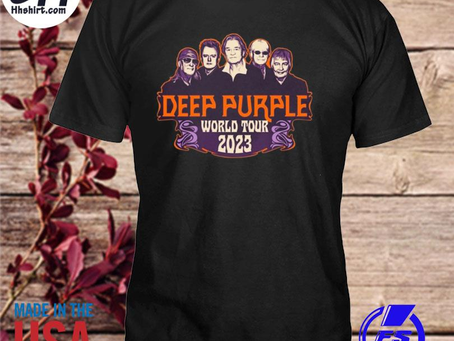 Hhshirt - Deep purple world tour 2023 shirt