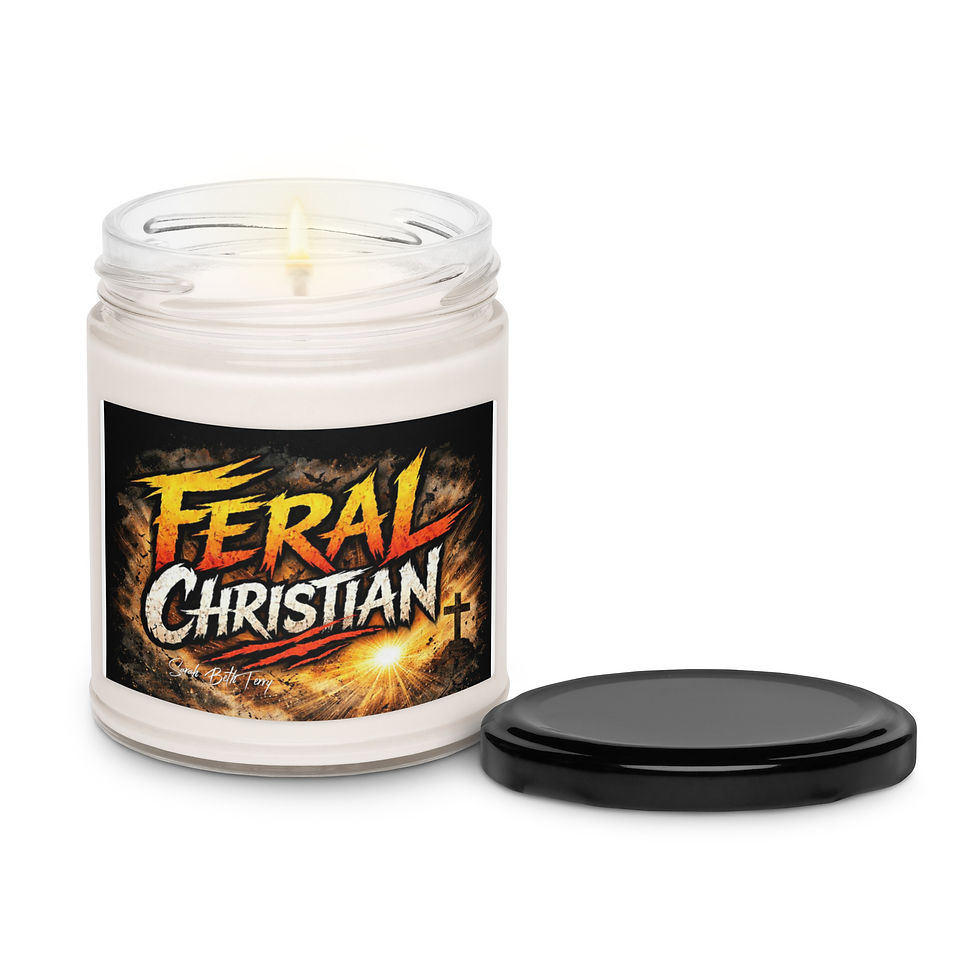 Feral Christian | Scented soy candle