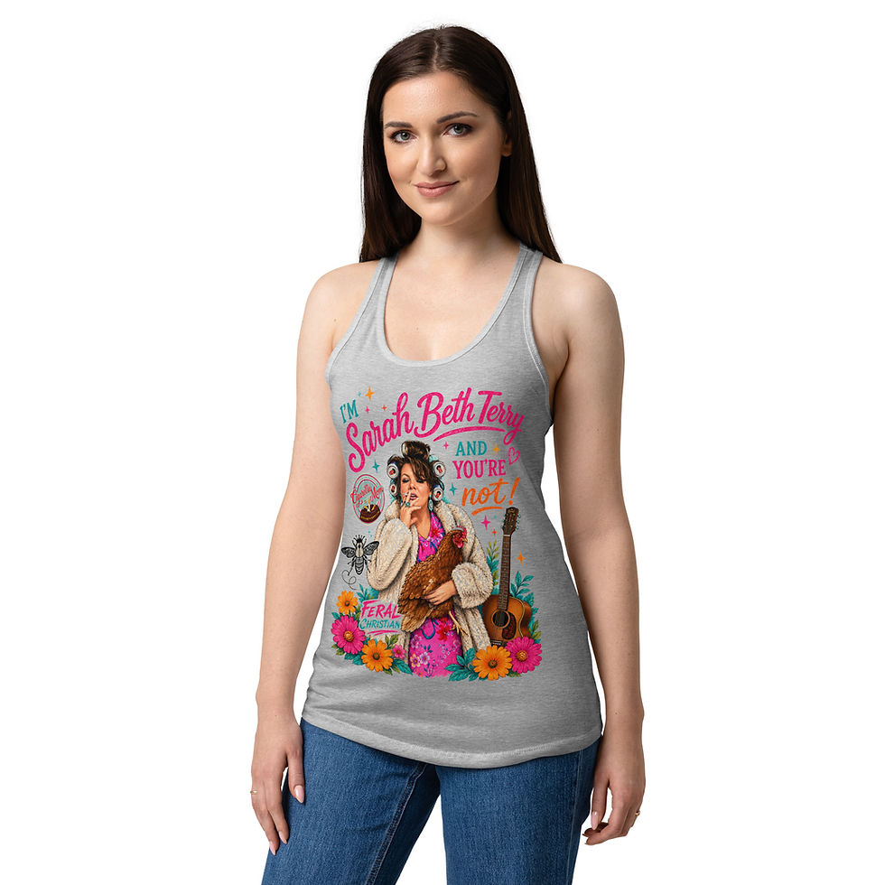 Thumbnail: Sarah Beth Terry “And You’re Not” Women’s Tank Top | Cigarette Mom Merch