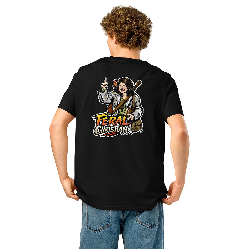 Miniatura: That's Biblical. | Feral Christian | Unisex Organic T-shirt