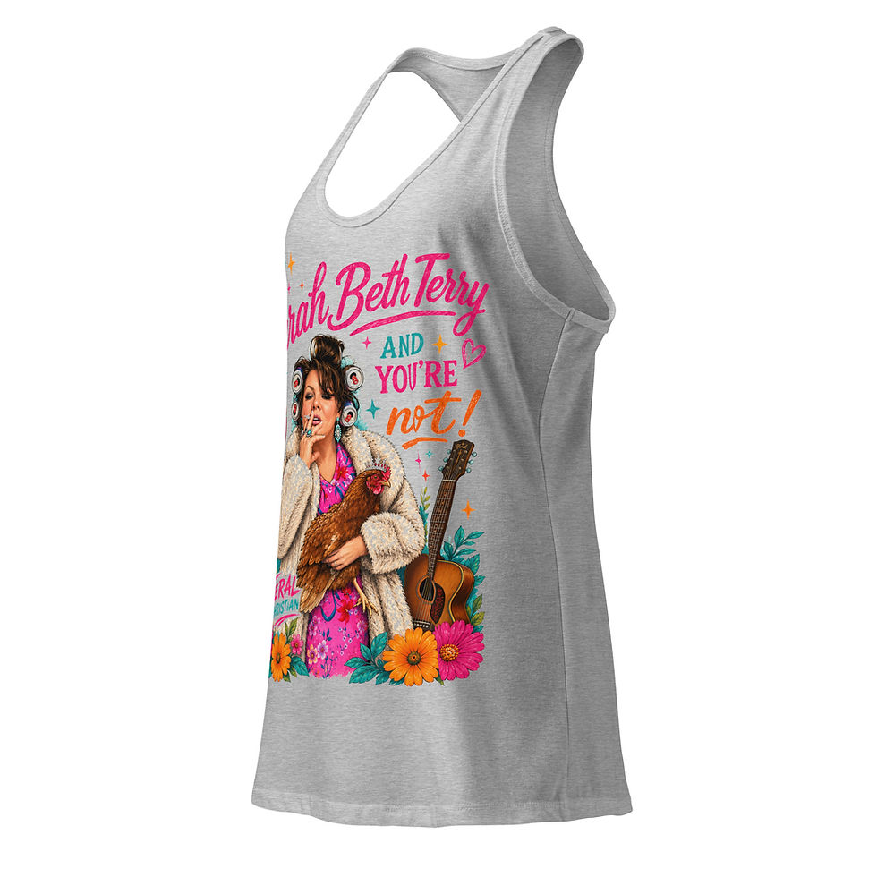 Thumbnail: Sarah Beth Terry “And You’re Not” Women’s Tank Top | Cigarette Mom Merch
