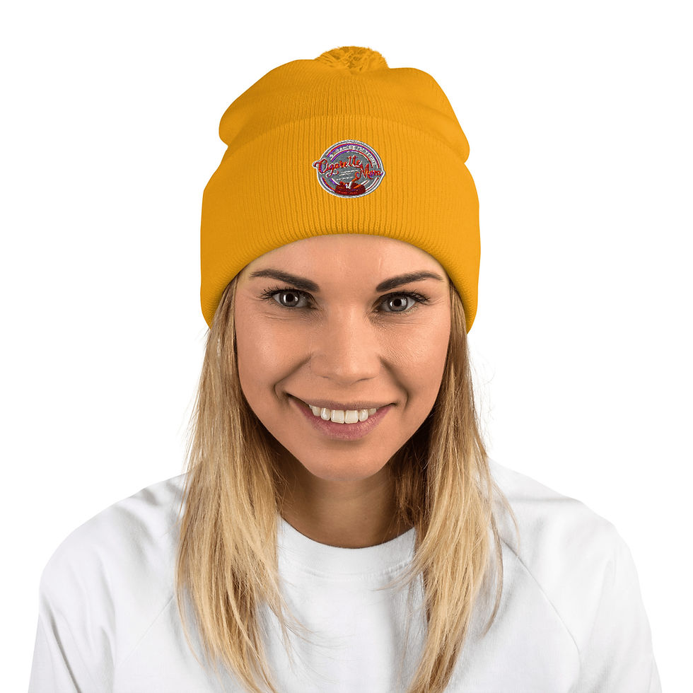 Thumbnail: 'Cigarette Mom' a/k/a Sarah Beth Terry Official Logo | Pom-Pom Beanie