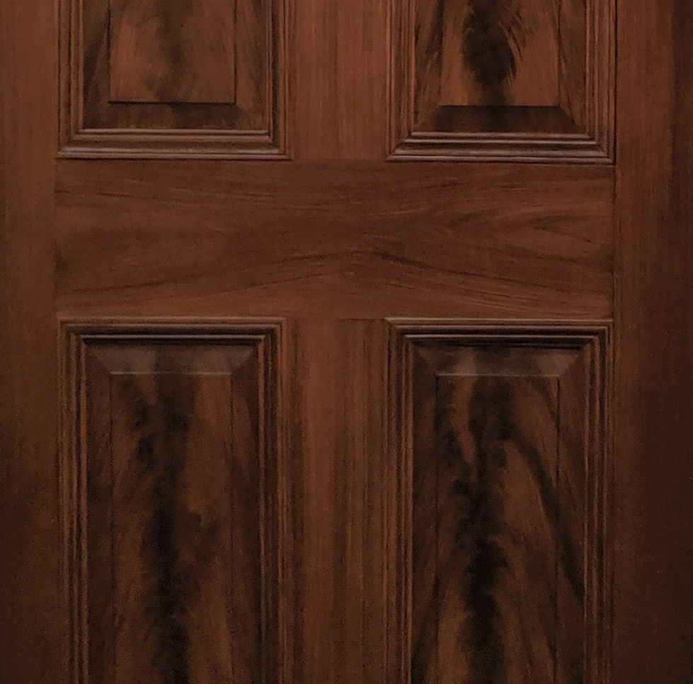 Faux finish wood grain