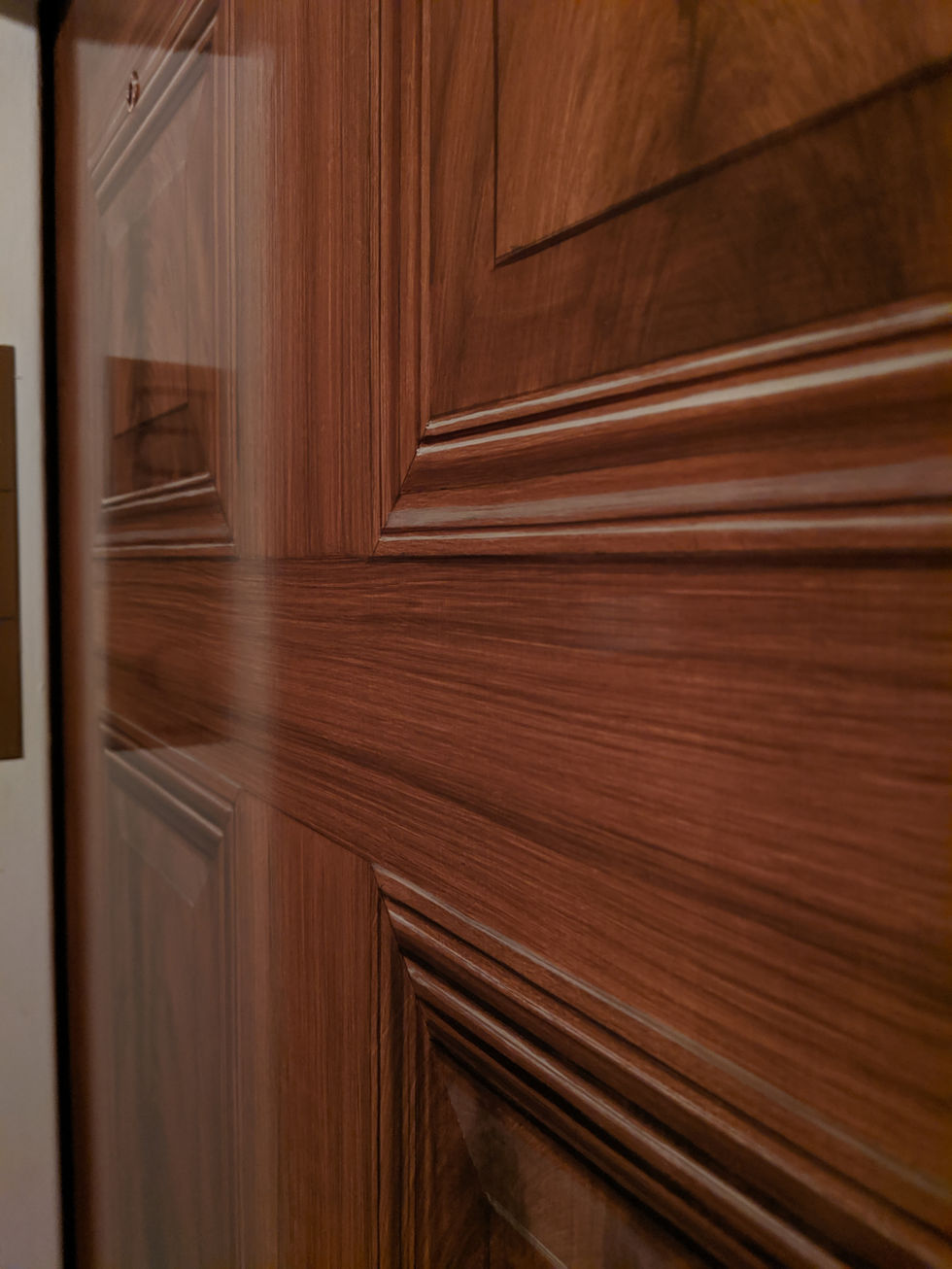 Faux finish wood grain