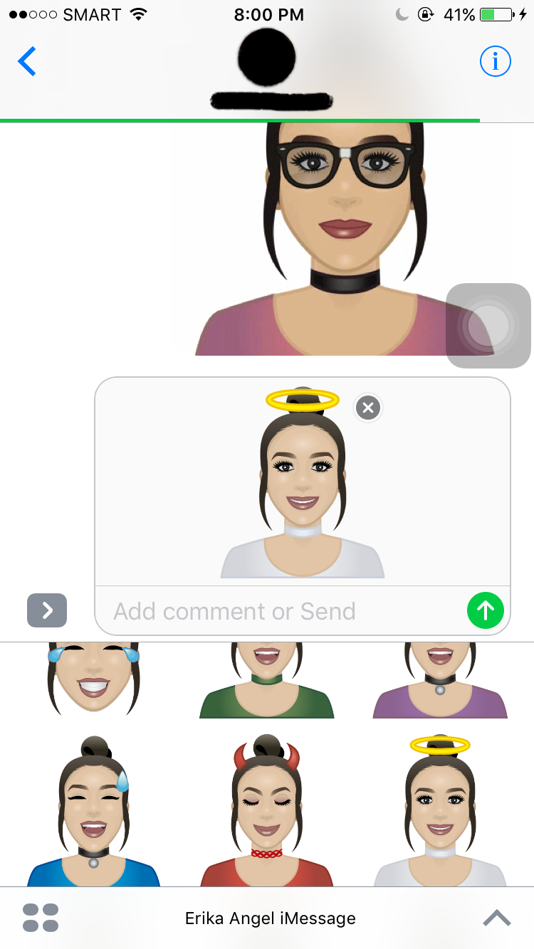 iMessage extension