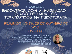 Workshop: Encontros com a Imaginação - O uso de baralhos terapêuticos na psicoterapia