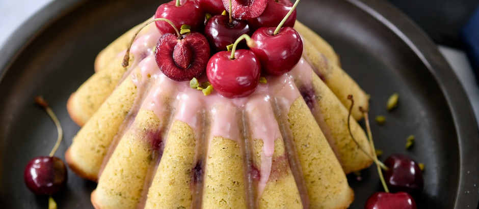 Pistazien Kirschkuchen